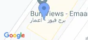 地图概览 of Burj Views A