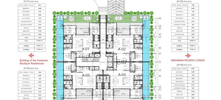 Master Plan of Andaman Boutique Residences - Photo 1