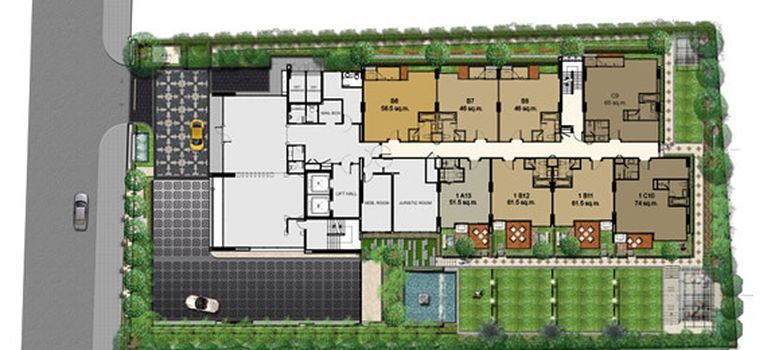 Master Plan of ดิ แอดเดรส สุขุมวิท 61 - Photo 1