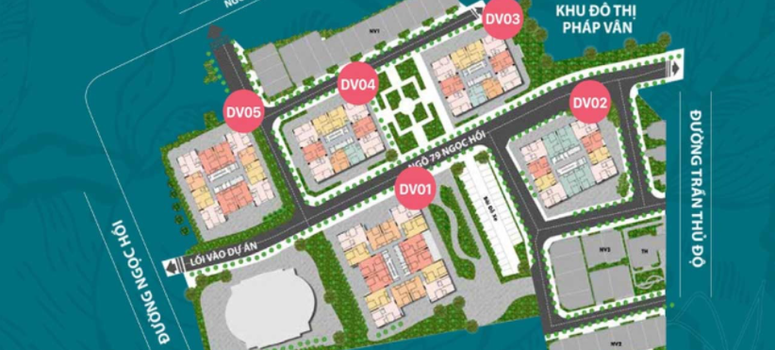 Master Plan of Rose Town Ngoc Hoi - Photo 1