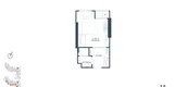 Unit Floor Plans of FLO by Sansiri 