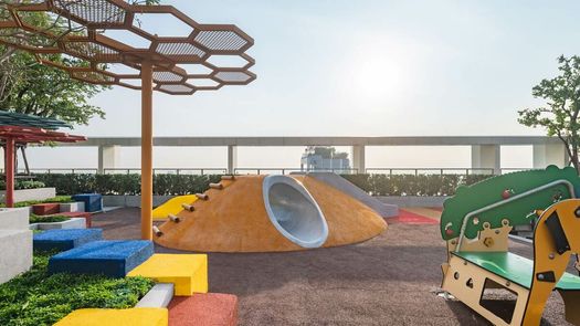 3D视图 of the Outdoor Kids Zone at The Line Phahol - Pradipat