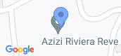 Map View of Azizi Riviera Reve