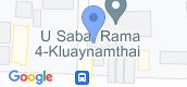 地图概览 of U Sabai Rama 4 - Kluaynamthai