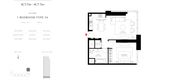Unit Floor Plans of Act One | Act Two towers