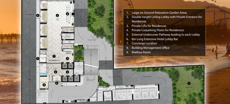 Master Plan of The Riviera Malibu - Photo 1