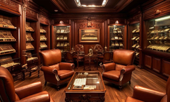 Photos 3 of the Cigar Lounge at Aeternitas Franck Muller