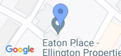 지도 보기입니다. of Eaton Place