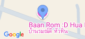 地图概览 of Baan Rom Dee Hua Hin