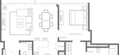 Plans d'étage des unités of Banyan Tree Residences