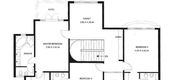 Unit Floor Plans of Canal Cove Frond M