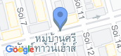 Map View of Moo Baan Srianan Town House 