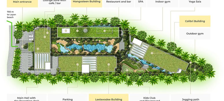 Master Plan of Layan Green Park Phase 1 - Photo 1