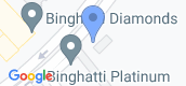 Map View of Binghatti Platinum