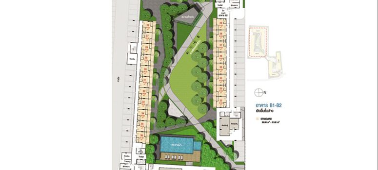 Master Plan of ลุมพินี วิลล์ พระ นั่ง เกล้า - ริเวอร์วิว - Photo 1