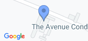 Map View of The Avenue @ 10