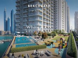 3 Schlafzimmer Appartement zu verkaufen im Beachgate by Address, EMAAR Beachfront