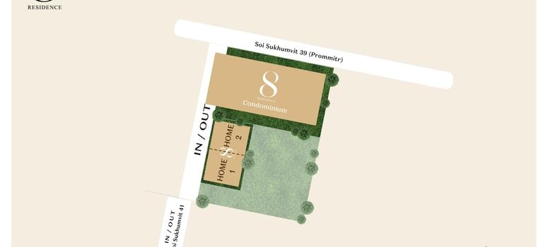 Master Plan of 8 เรสซิเดนซ์ โฮม - Photo 1