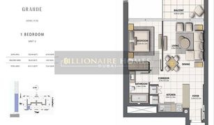 1 Schlafzimmer Appartement zu verkaufen in Opera District, Dubai Grande