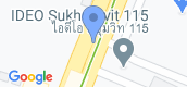 地图概览 of Ideo Sukhumvit 115