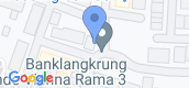 地图概览 of Baan Klang Krung Grande Vienna Rama 3