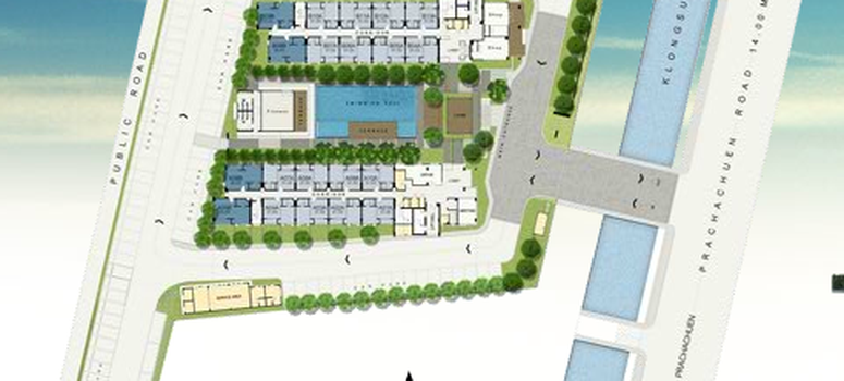 Master Plan of เดอะ คีย์ ประชาชื่น - Photo 1