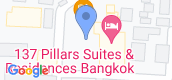 地图概览 of 137 Pillars Suites & Residences Bangkok