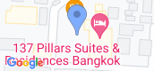 Map View of 137 Pillars Suites & Residences Bangkok