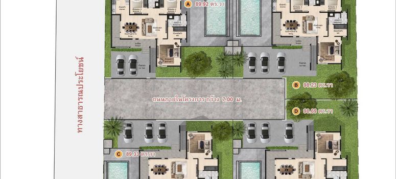 Master Plan of Baan Kwam Suk Hua Hin - Photo 1