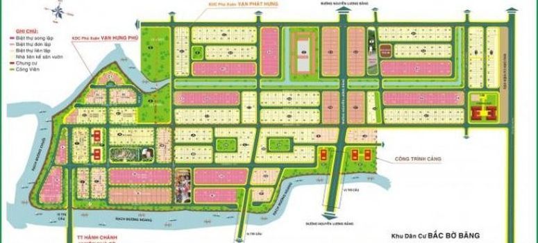 Master Plan of KDC Phú Xuân Cảng Sài Gòn - Photo 1