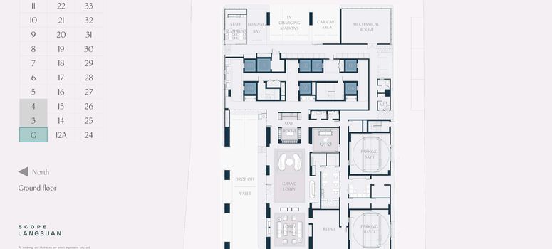 Master Plan of สโคป หลังสวน - Photo 1