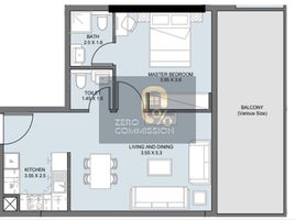 1 Bedroom Apartment for sale at Plaza, Oasis Residences