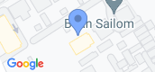 地图概览 of Baan Koon Apartment