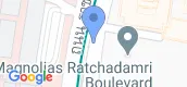 地图概览 of Magnolias Ratchadamri Boulevard