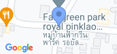 Map View of Baan Fah Green Park Royal Pinklao