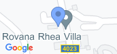 Map View of Rovana Rhea Villa Phuket