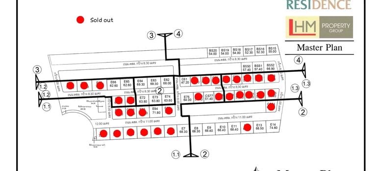 Master Plan of ลา วัลเล่ เรสซิเด้นซ์ - Photo 1