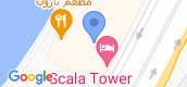 Vista del mapa of Scala Tower