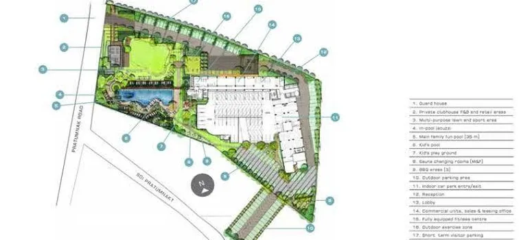 Master Plan of Unixx South Pattaya - Photo 1