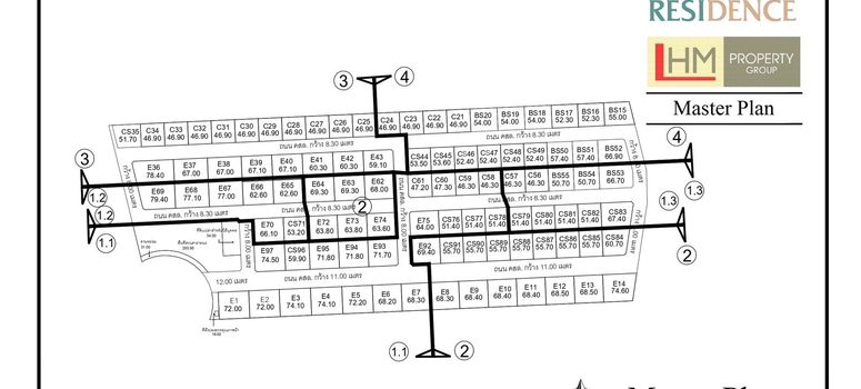 Master Plan of ลา วัลเล่ เรสซิเด้นซ์ - Photo 2