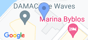 Map View of Ary Marina View Tower