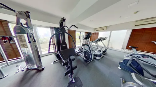 3D视图 of the Fitnessstudio at My Resort Bangkok