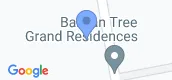 Map View of Banyan Tree Residences - Beach Residences