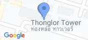 地图概览 of Thonglor Tower