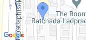 Map View of The Room Ratchada-Ladprao