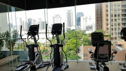 3D视图 of the Communal Gym at Q Asoke