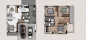 Unit Floor Plans of V Compound Bangna - Srinakarin