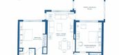 Unit Floor Plans of Marina Residences 1