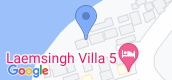 地图概览 of Laem Singh Villa