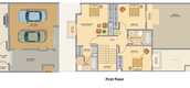 Plans d'étage des unités of Marbella Village